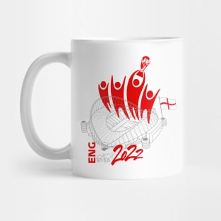 England World Cup Soccer 2022 Mug